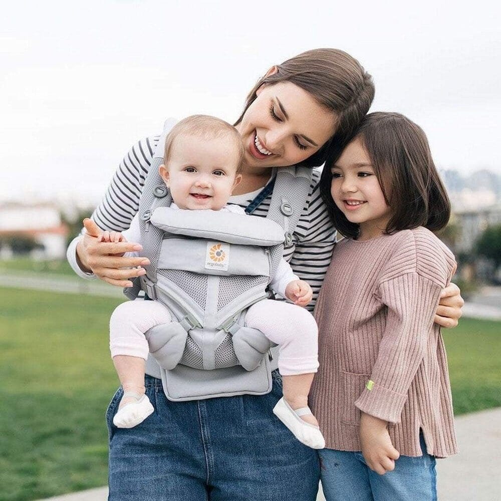 Porte Bébé - BreathBabyBag™ - Gris - Mon univers bébé ❤️