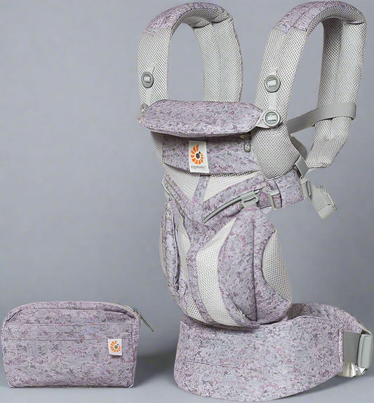 Porte Bébé - BreathBabyBag™ - Mauve Lavande - Mon univers bébé ❤️