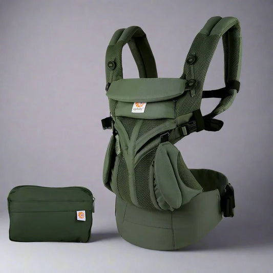 Porte Bébé - BreathBabyBag™ - Vert Olive - Mon univers bébé ❤️